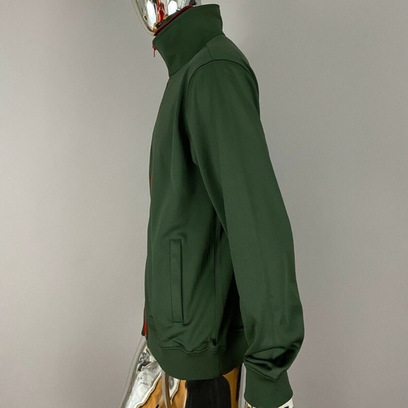 New Authentic Cookies SF Clothing OLIVE Tahoe Poly Knit Track Jacket Size M - Picture 2 of 6